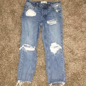 Garage Distressed Boyfriend Jeans (Size 03)